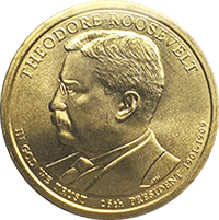 2013 P Theodore Roosevelt Dollar