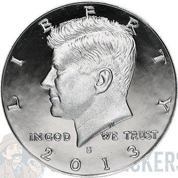 2013 Proof Kennedy Half Dollar (Non Silver)