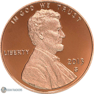 2013 S Shield Penny Value