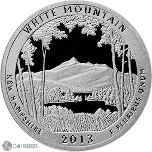 2013 S White Mountain (90% Silver Proof)