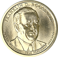 2014 D Franklin D Roosevelt Dollar