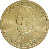 Warren G Harding Dollar Value