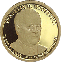 2014 S Franklin D Roosevelt Dollar Proof