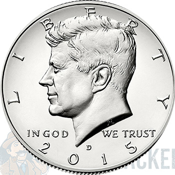 2015 D Kennedy Half Dollar