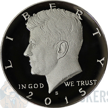 2015 Proof Kennedy Half Dollar (Non Silver)