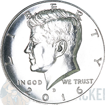 2016 D Kennedy Half Dollar