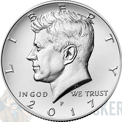 2017 P Kennedy Half Dollar
