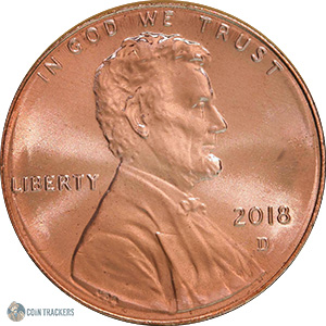 2018 D Shield Penny Value