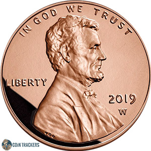 2019 W Shield Penny Value
