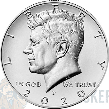 2020 P Kennedy Half Dollar
