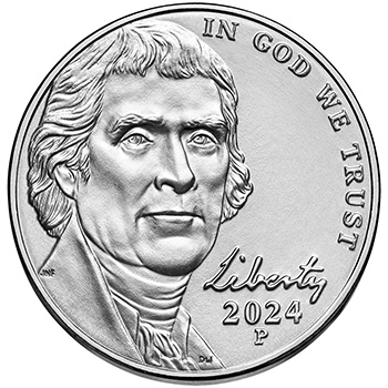 2024 P Jefferson Nickel