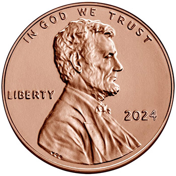 2024 P Shield Penny