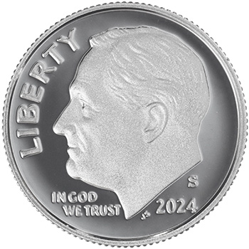 2024 S Roosevelt Dime Proof