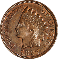 1899 indian head penny for sale